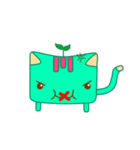 Green Curry Cat (Khiao-Wan)（個別スタンプ：40）