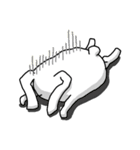 え？うさぎだよ？その1（個別スタンプ：4）