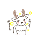 奈良の白鹿さん（個別スタンプ：38）