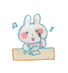 あわいろうさぎ（個別スタンプ：19）