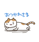 うざい顔の猫のスタンプ（個別スタンプ：4）