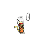 ジョッキネコ忍法帳（個別スタンプ：15）