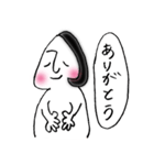 おにぎり女子（個別スタンプ：3）