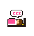 DOTMAN'S 8bit GIRL（個別スタンプ：18）