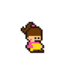 DOTMAN'S 8bit GIRL（個別スタンプ：24）