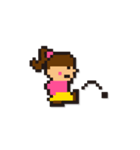 DOTMAN'S 8bit GIRL（個別スタンプ：28）