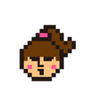 DOTMAN'S 8bit GIRL（個別スタンプ：38）