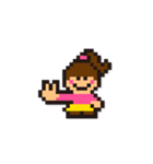 DOTMAN'S 8bit GIRL（個別スタンプ：40）