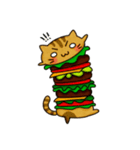 Yummy BurgerCat（個別スタンプ：12）