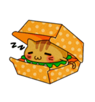 Yummy BurgerCat（個別スタンプ：13）