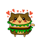 Yummy BurgerCat（個別スタンプ：26）