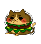 Yummy BurgerCat（個別スタンプ：30）