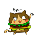 Yummy BurgerCat（個別スタンプ：31）