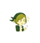 The pick tea boy（個別スタンプ：12）
