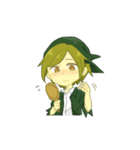 The pick tea boy（個別スタンプ：35）