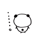 パンダのあいさつスタンプ（個別スタンプ：12）