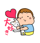 トコトコたっくん と ねこ（個別スタンプ：10）