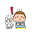 トコトコたっくん と ねこ（個別スタンプ：32）