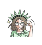AsB - The Statue Of Liberty Festival（個別スタンプ：28）
