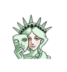 AsB - The Statue Of Liberty Festival（個別スタンプ：33）