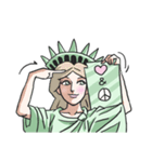 AsB - The Statue Of Liberty Festival（個別スタンプ：36）