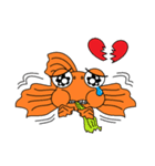 Funny Goldfish（個別スタンプ：16）