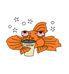 Funny Goldfish（個別スタンプ：36）