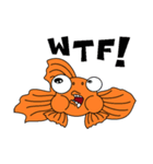 Funny Goldfish（個別スタンプ：39）