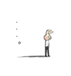 ピースうさぎ（個別スタンプ：28）