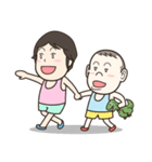 Sister ＆ Brother（個別スタンプ：1）