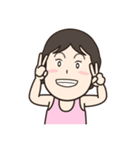 Sister ＆ Brother（個別スタンプ：10）