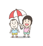 Sister ＆ Brother（個別スタンプ：34）