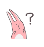 まぁまぁほそ長いうさぎ（個別スタンプ：18）
