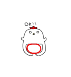 足長ニワ吉くん。（個別スタンプ：7）