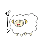 もこもこひつじ（個別スタンプ：7）