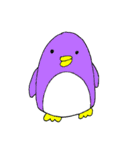 ペタペタ ペンギン（個別スタンプ：1）
