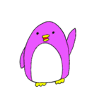 ペタペタ ペンギン（個別スタンプ：2）
