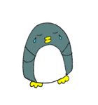 ペタペタ ペンギン（個別スタンプ：11）