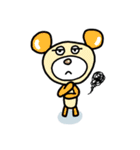 カラくまさん（個別スタンプ：8）