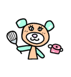 カラくまさん（個別スタンプ：18）
