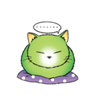 fat pretty cat（個別スタンプ：21）