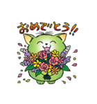 fat pretty cat（個別スタンプ：25）