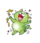 fat pretty cat（個別スタンプ：36）