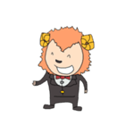 執事の羊さん（個別スタンプ：36）