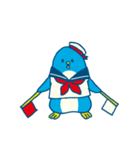 ペンギンの水兵さん（個別スタンプ：30）