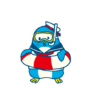 ペンギンの水兵さん（個別スタンプ：35）