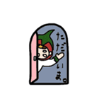 りこぴんはトマトの赤ちゃんです。（個別スタンプ：7）