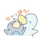 ペン太郎とシロ（個別スタンプ：10）