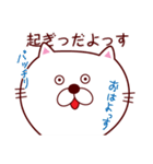 山形弁の敬語で話す猫である（個別スタンプ：30）