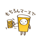 クラフトビールスタンプ1（個別スタンプ：6）